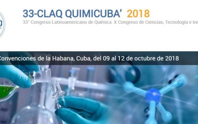 33 Congreso Latinoamericano de Química CLAQ 2018 en Cuba